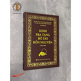 Sách - Kinh Địa Tạng Bồ Tát Bổn Nguyện Trọn Bộ (Khổ 16x24cm, bìa cứng)HT