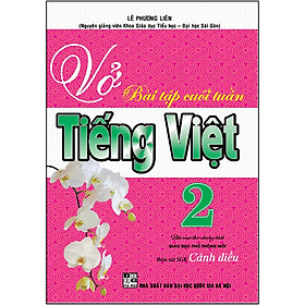 Vở Bài Tập Cuối Tuần Tiếng Việt 2 (Cánh Diều)