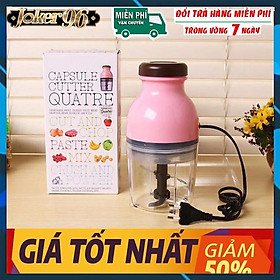 Mua Máy Xay Đa Năng 4 Lưỡi OSAKA Nắp Nâu- Xay Thịt-Xay Đá- Xay Hoa Quả