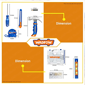 BỘ 68 MÓN DỤNG CỤ TREO TRANH WHS2B68 WADFOW - HÀNG CHÍNH HÃNG