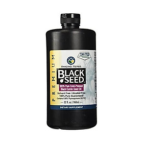 Amazing Herbs Black Seed Cold-Pressed Oil - 32oz