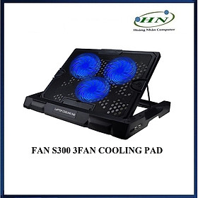 ĐẾ TẢN NHIỆT LAPTOP 3 FAN COOLING PAD S300 - HT