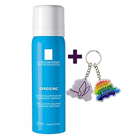 Xịt Khoáng Giúp Làm Sạch Và Dịu Da La Roche-Posay Serozinc (50ml) - TẶNG MÓC KHÓA