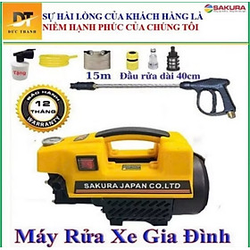 SIÊU MÁY RỬA XE ÁP LỰC MẠNH CÔNG XUẤT LỚN XỊT RỬA XE MÁY ÔTÔ XỊT RỬA ĐA CHỨC NĂNG 