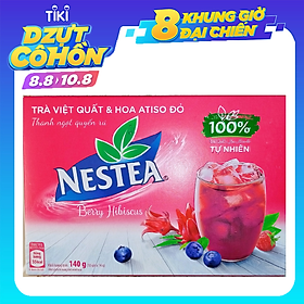 Trà Việt Quất Và Hoa Atiso Đỏ Hộp Giấy Nestea (10 Gói x 14g)
