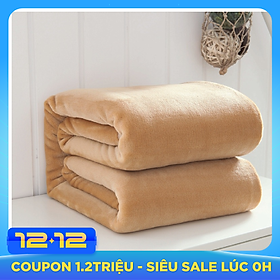 Chăn Lông Cừu Tuyết 2 mặt siêu mềm mịn 2m X 2m3 Hàng Xuất Khẩu xuất Châu Âu