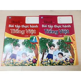 Sách - Bộ vở ô li Bài tập thực hành Tiếng Việt Cánh Diều lớp 1 - ( Bộ 2 quyển )