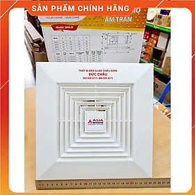 Mua Quạt thông gió gắn âm trần Asia lỗ 200x200- ra ống ngang. chính hãng Asia