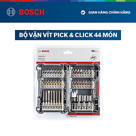 Bộ vặn vít Bosch Pick & Click 44 món