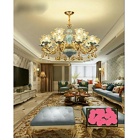 Mua Đèn chùm cổ điển phòng khách J12_15