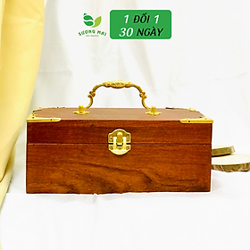 Mua Hộp đựng trà gỗ hương hình Chữ Nhật