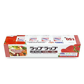 Mua Màng bọc bảo quản thực phẩm Laspalms 30cmx150 150m co gian bấm dính tốt trên mọi bề mặt  dùng hâm nóng thức ăn trong lò vi sóng và bảo quản thực phẩm tủ lạnh  tránh nhiễm khuẩn
