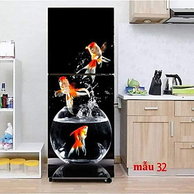 Mua MIẾNG DÁN TỦ LẠNH 3D CHỐNG THẤM 3D MẪU 32