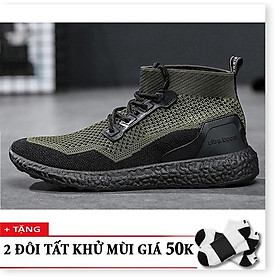 Giày Sneaker Ultraboost Cao Cấp + Tặng 2 đôi tất khử mùi T3101XH