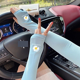 Ống Tay Chống Nắng CN03, Găng Tay Chống Nắng Xỏ Ngón Nam Nữ Chống Tia UV Đến 99