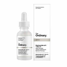 Tinh Chất Giảm Mụn & Giảm Thâm The Ordinary Niacinamide 10% + Zinc 1% 30ml