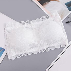 Áo Lót Ren Không Dây Có Mút Nâng Ngực Quyến Rũ Cho Nữ
