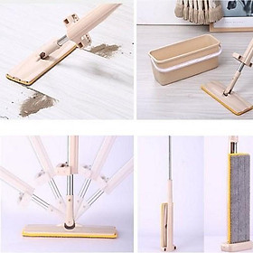 Mua CÂY LAU NHÀ TỰ VẮT PHẲNG THÔNG MINH SPIN MOP XOAY 360 ĐỘ ❖Khuyenmai247❖