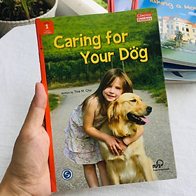 Caring for Your Dog - Leveled Reader with Downloadable Audio Free - Sách chuẩn nhập khẩu từ NXB Compass