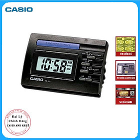 Đồng Hồ Báo Thức Để Bàn Điện Tử Casio DQ-541-1R Màu Đen