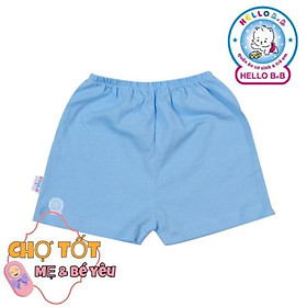 QUẦN NGẮN COTTON MÀU HELLO B&B