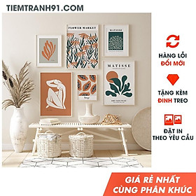 Mua Tranh treo tường trang trí  tranh chủ đề MATISSE mới nhất 2022- Tặng kèm đinh treo tranh - TIỆM TRANH 91