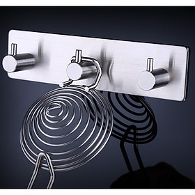 Mua Móc treo quần áo treo khăn tắm gia đình  Thanh Inox SUS304 nguyên khối lắp đặt dính tường không cần khoan