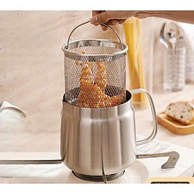 Ca lọc kiêm chiên ngập dầu BAROK 1,5L hàng chính hãng
