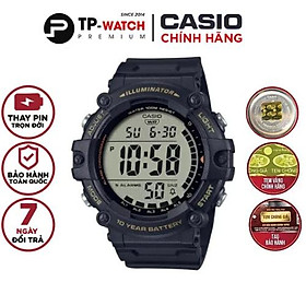 Đồng Hồ Nam Dây Nhựa Casio Standard AE-1500WHX-1AVDF Chính Hãng - AE-1500WHX-1A Pin 10 Năm