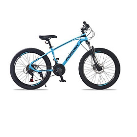 Xe đạp địa hình hiệu FORNIX Racer, vòng bánh 24', màu Xanh đen