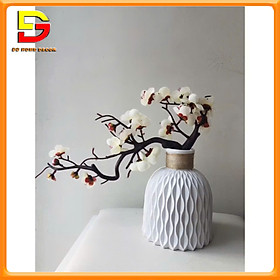 Mua Bình Hoa Giả Trang Trí Bình Đào Thế Bonsai Sang Trọng Decor Kệ Tủ Phòng Trưng Bày