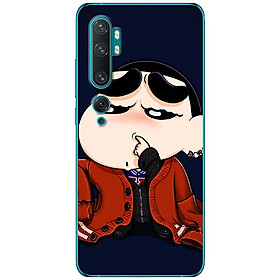 Ốp lưng dành cho Xiaomi Mi Note 10 mẫu Shin ngoáy mũi
