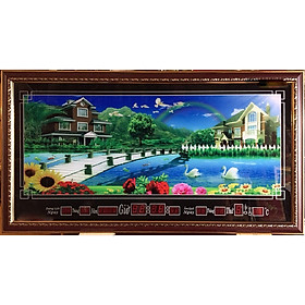 Tranh phong cảnh lịch vạn niên -MS711