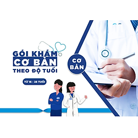 [Đà Nẵng]-BVĐK Tâm Trí - Gói Khám Sức Khỏe Cơ Bản Từ 15-25 Tuổi