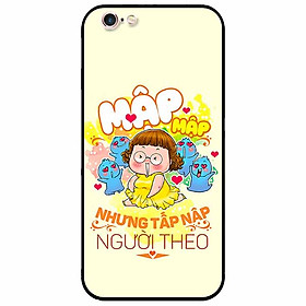 Ốp lưng in cho Iphone 6 Plus/ 6s Plus Mẫu Mập Tấp Người Theo Nữ