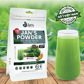 Bột cần tây mật ong sấy lạnh Jan's giúp giảm cân giữ dáng, detox cơ thể tốt cho sức khỏe - Bao bì mới túi 60g (20 gói x 3g)