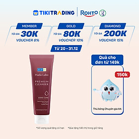 Sữa rửa mặt Hada Labo chống lão hóa Premium Cleanser Aging Care 100g