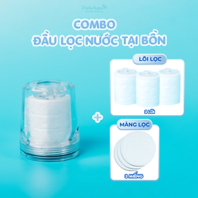 Mua Combo Đầu Vòi Lọc Nước Daily Aqua Cho Bồn Rửa Tay  Rửa Chén - Loại Bỏ Vi Khuẩn  Tạp Chất  Cặn Bẩn