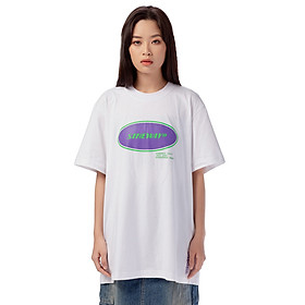 Áo Thun 5THEWAY Tay Ngắn Trắng aka 5THEWAY /oval/ SQUARE TEE in WHITE