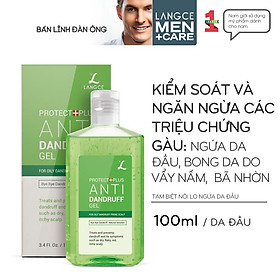 Hình ảnh PROTECT PLUS GEL GỘI SẠCH VẨY NẤM, GÀU HẾT NGỨA DA ĐẦU 100ml LANGCE DÀNH CHO NAM