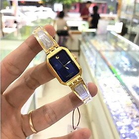 Đồng hồ nữ SUNRISE 9958SA xanh biển full hộp thẻ chính hãng, kính sapphire chống xướ