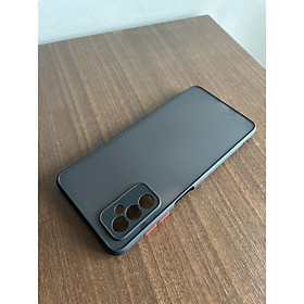 Ốp lưng cho Samsung Galaxy M52 5G viền dẻo đen lưng nhám mờ bảo vệ camera