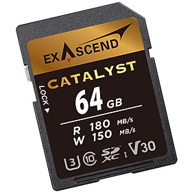 Mua Thẻ nhớ SDXC Exascend Catalyst V30 180MB/s - 64GB (Hàng Chính Hãng)