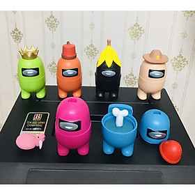 Bộ Mô hình tượng Among Us set 6 Figure lắp tháo rời