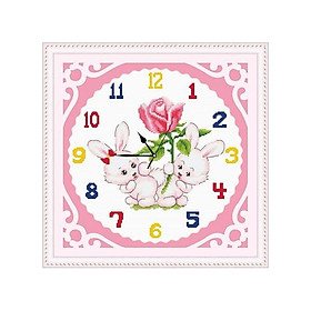 Mua Tranh thêu chữ thập Đồng hồ (35*35cm) chưa thêu