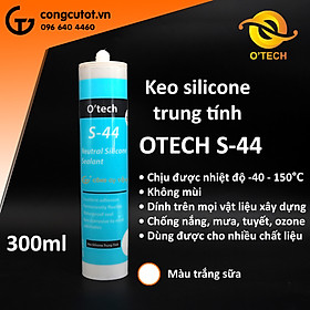 Mua Keo silicone trung tính 300ml OTECH S-44 trắng sữa