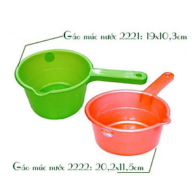 Mua Gáo Múc Nước Nhựa Việt Nhật - Gáo   Ca Múc Nước Nhựa Nhiều Màu
