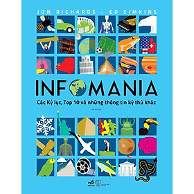 Sách - Infomania - Các kỷ lục, top 10 và những thông tin kỳ thú khác