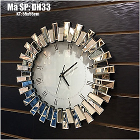 Mua Đồng hồ treo tường hiện đại - Đồng hồ treo tường cao cấp sang trọng - Mã DH33