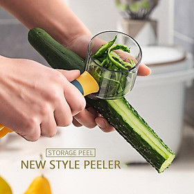Portable Stainless Steel Peeling Knife With Storage Box Peeler Fruit & Vegetable Peeler Kitchen Scraping Knife Cooking Tools